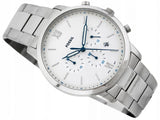 Buy Shop Fossil Neutra Chronograph White Dial Silver Steel Strap Watch for Men - FS5433 USA Online