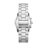 Buy Shop Michael Kors Runway Three-Hand Silver Dial Silver Steel Strap Watch for Women - MK7474 USA Online