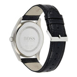 Buy Shop Hugo Boss Jackson Black Dial Black Leather Strap Watch for Men - 1513369 USA Online