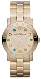 Buy Shop Marc Jacobs Amy Dexter Gold Dial Gold Steel Strap Watch for Women - MBM3215 USA Online