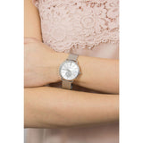 Buy Shop Michael Kors Portia Silver Dial Silver Mesh Bracelet Watch for Women - MK3843 USA Online