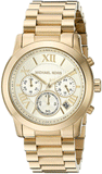 Buy Shop Michael Kors Cooper Gold Dial Gold Steel Strap Watch for Women - MK6274 USA Online