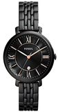 Buy Shop Fossil Jacqueline Black Dial Black Mesh Bracelet Watch for Women - ES3614 USA Online