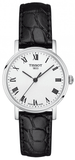 Buy Shop Tissot Everytime Small White Dial Black Leather Strap Watch For Women - T109.210.16.033.00 USA Online