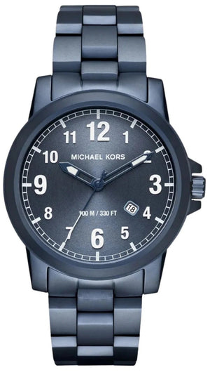 Buy Shop Michael Kors Paxton Quartz Blue Dial Blue Steel Strap Watch For Men - MK8533 USA Online