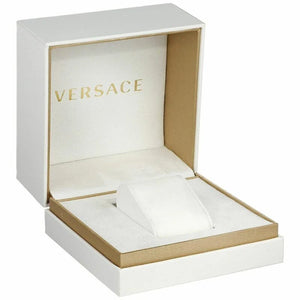 Buy Shop Versace Grace Quartz Green Dial Silver Steel Strap Watch For Women - VEVH00920 USA Online