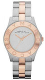 Buy Shop Marc Jacobs Blade Silver Dial Two Tone Steel Strap Watch for Women - MBM3129 USA Online