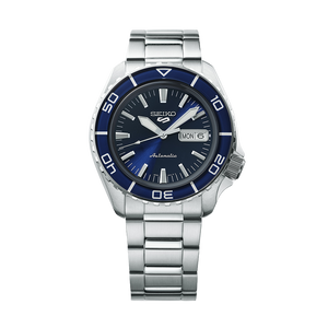Buy Shop Seiko 5 Sports Automatic Blue Dial Silver Steel Strap Watch for Men - SRPK97K1 USA Online