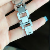Buy Shop Burberry Signature Silver Dial Silver Steel Strap Watch for Women - BU4212 USA Online