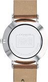 Buy Shop Coach Perry White Dial Brown Leather Strap Watch for Women - 14503514 USA Online