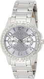 Buy Shop Guess Sassy Multifunction Quartz Silver Dial Silver Steel Strap Watch For Women - W0705L1 USA Online