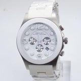 Buy Shop Marc Jacobs Pelly White Dial White SIlicone Strap Watch for Women - MBM2525 USA Online
