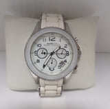 Buy Shop Marc Jacobs Rock White Dial White Silicone Strap Watch for Women - MBM2545 USA Online