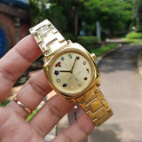 Buy Shop Marc Jacobs Mandy White Dial Gold Steel Strap Watch for Women - MJ3573 USA Online