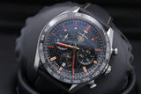 Buy Shop Tag Heuer Carrera Year of The Rabbit Automatic Chronograph Black Dial Black Leather Strap Watch for Men - CBN2A1L.FC6521 USA Online
