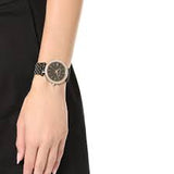 Buy Shop Michael Kors Darci Black Dial Black Steel Strap Watch for Women - MK3407 USA Online