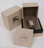 Buy Shop Burberry Nova Check Silver Dial Two Tone Leather Strap Watch For Women - BU9404 USA Online