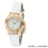 Buy Shop Marc Jacobs Mini Blade White Dial White Leather Strap Watch for Women - MBM1207 USA Online