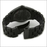 Buy Shop Marc Jacobs Pelly Black Dial Black Steel Strap Watch for Women - MBM2510 USA Online