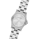 Buy Shop Marc Jacobs Henry Silver Dial Silver Steel Strap Watch for Women - MBM3276 USA Online