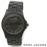 Buy Shop Marc Jacobs Pelly Black Dial Black Silicon Strap Watch for Women - MBM2511 USA Online