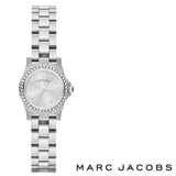 Buy Shop Marc Jacobs Henry Silver Dial Silver Steel Strap Watch for Women - MBM3276 USA Online