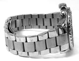 Buy Shop Michael Kors Everest Chronograph Black Dial Silver Steel Strap Watch For Women - MK5753 USA Online