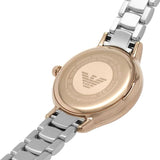 Buy Shop Emporio Armani Cleo Mother of Pearl Dial Two Tone Steel Strap Watch For Women - AR11499 USA Online