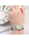 Buy Shop Emporio Armani Gianni T Bar Mother of Pearl Dial Silver Mesh Bracelet Watch For Women - AR2068 USA Online
