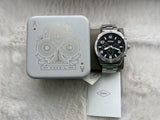 Buy Shop Fossil Brox Multifunction Black Dial Silver Steel Strap Watch for Women - BQ2797 USA Online
