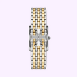 Buy Shop Tory Burch Eleanor White Dial Two Tone Steel Strap Watch for Women - TBW1070 USA Online