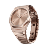 Buy Shop D1 Milano Ultra Thin Rose Gold Dial Rose Gold Steel Strap Watch for Women - D1-UTBL04 USA Online