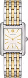 Buy Shop Tory Burch Eleanor White Dial Two Tone Steel Strap Watch for Women - TBW1070 USA Online