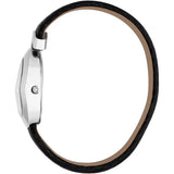 Buy Shop Just Cavalli Diversa Snake Silver Dial Black Leather Strap Watch for Women - JC1L321L0015 USA Online