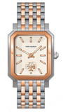 Buy Shop Tory Burch Robinson White Dial Two Tone Steel Strap Watch for Women - TBW1509 USA Online