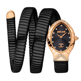 Buy Shop Just Cavalli Classico Lungo Black Dial Black Steel Strap Watch for Women - JC1L248M0085 USA Online