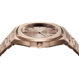 Buy Shop D1 Milano Ultra Thin Rose Gold Dial Rose Gold Steel Strap Watch for Women - D1-UTBL04 USA Online