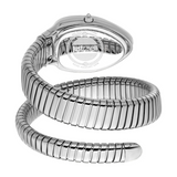 Buy Shop Just Cavalli Serpente Metallica Blue Dial Silver Steel Strap Watch for Women - JC1L223M0015 USA Online