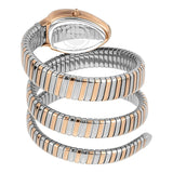 Buy Shop Just Cavalli Glam Evo 4 White Dial Two Tone Steel Strap Watch for Women - JC1L209M0075 USA Online