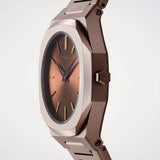 Buy Shop D1 Milano Ultra Thin Brown Dial Brown Steel Strap Watch for Women - D1-UTBL38 USA Online