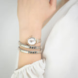 Buy Shop Just Cavalli After Party Silver Dial Two Tone Steel Strap Watch for Women - JC1L269M0065 USA Online