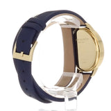 Buy Shop Tory Burch Collins Quartz Blue Dial Blue Leather Strap Watch for Women - TBW1303 USA Online