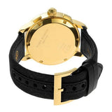 Buy Shop Tory Burch The Tory Chronograph Black Dial Black Leather Strap Watch for Women - TBW1055 USA Online