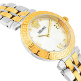 Buy Shop Versace Daphnis White Dial Two Tone Steel Strap Watch for Women - VEOCA0324 USA Online