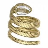 Buy Shop Just Cavalli Serpente Metallica White Dial Gold Steel Strap Watch for Women - JC1L224M0035 USA Online