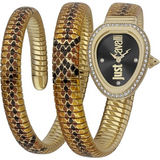 Buy Shop Just Cavalli Doppio Black Dial Multicolor Steel Strap Watch for Women - JC1L163M0065 USA Online