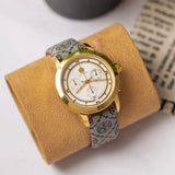 Buy Shop Tory Burch Classic Chronograph White Dial Grey Nylon Strap Watch for Women - TBW1035 USA Online