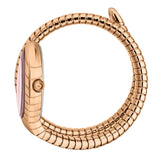 Buy Shop Just Cavalli Serpente Metallica White Dial Rose Gold Steel Strap Watch for Women - JC1L223M0045 USA Online