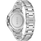 Buy Shop Hugo Boss Runner 3H Orange Dial Silver Steel Strap Watch for Men - 1514206 USA Online