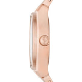 Buy Shop Emporio Armani Federica Analog Mother of Pearl Dial Rose Gold Steel Strap Watch for Women - AR11558 USA Online